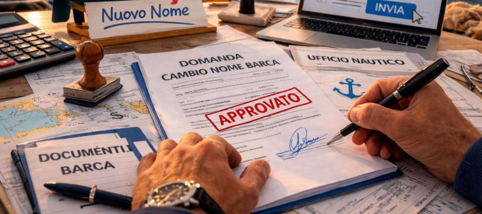 cambio del nome